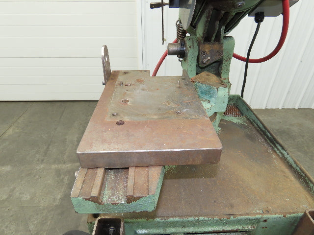 Brown Master 10" Manual Cold Cut Miter Metal Saw 850/1700RPM 460V 3Ph