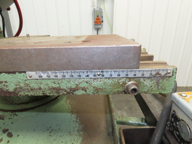 Brown Master 10" Manual Cold Cut Miter Metal Saw 850/1700RPM 460V 3Ph
