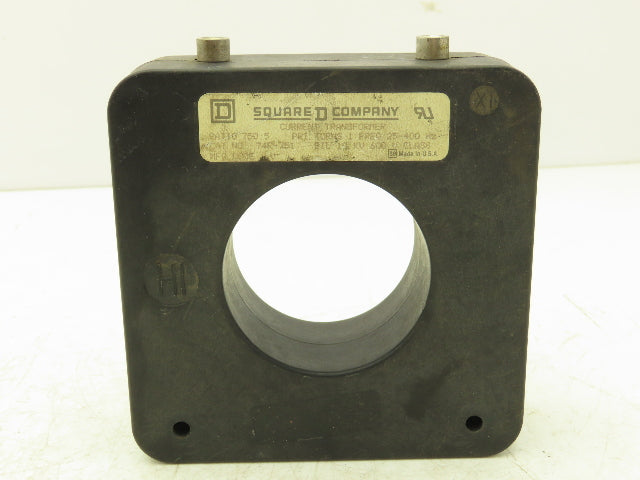 Square D 74R-751 Current Transformer 750:5 Ratio 600v 25-400 Hz