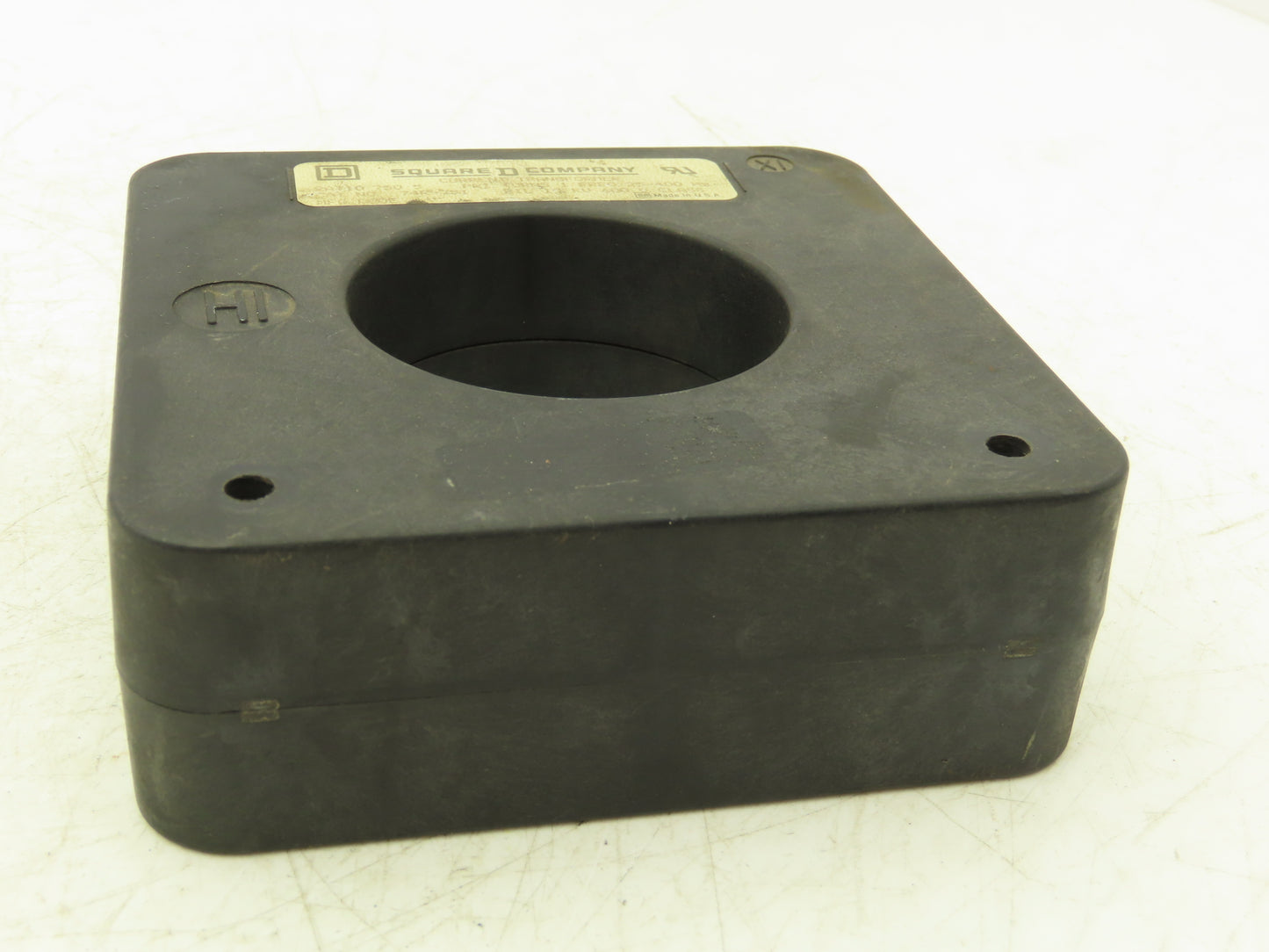 Square D 74R-751 Current Transformer 750:5 Ratio 600v 25-400 Hz