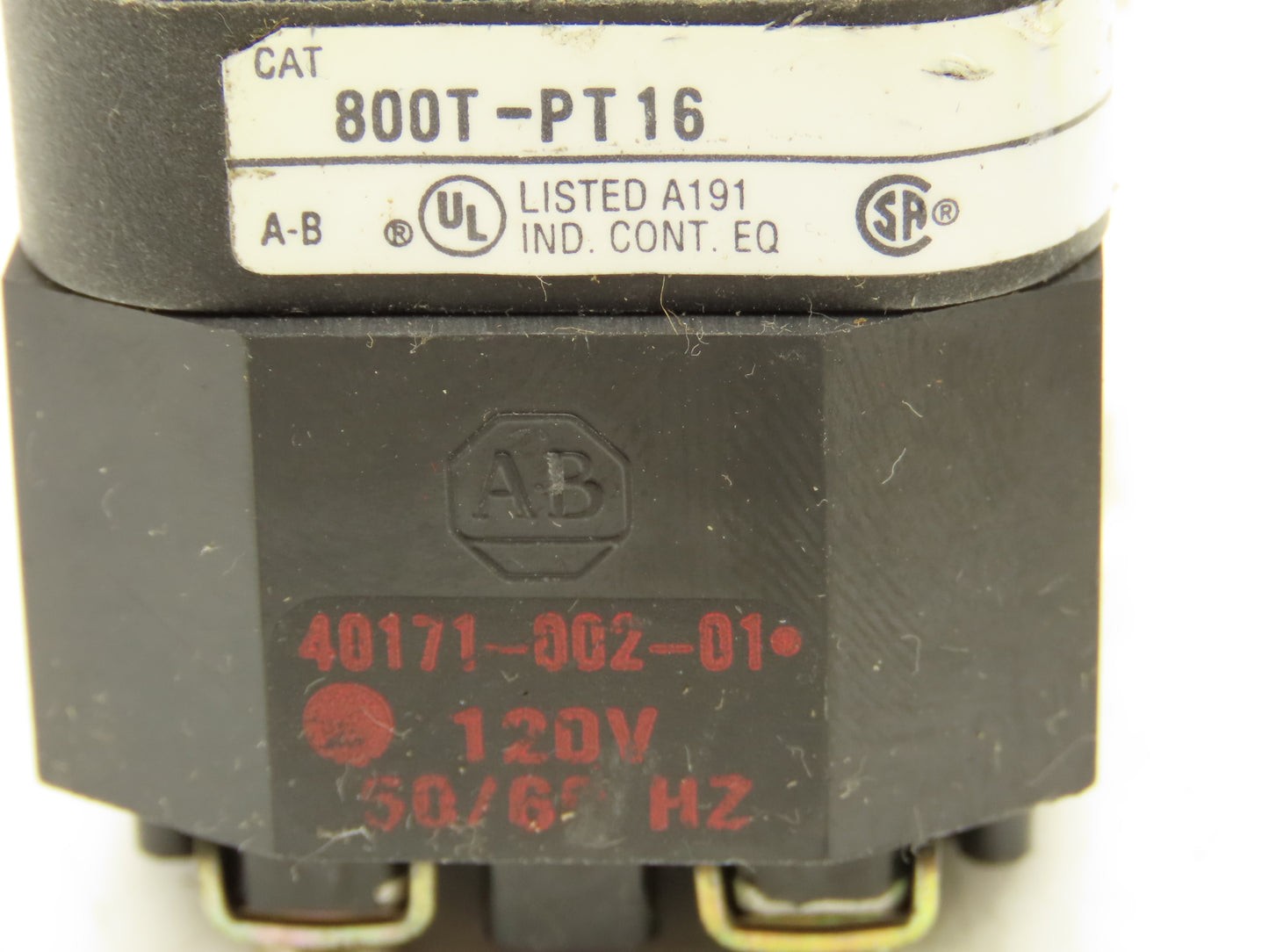 Allen Bradley 800T-PT16 Red Illuminated Pilot light 30mm 120VAC Lot of 11
