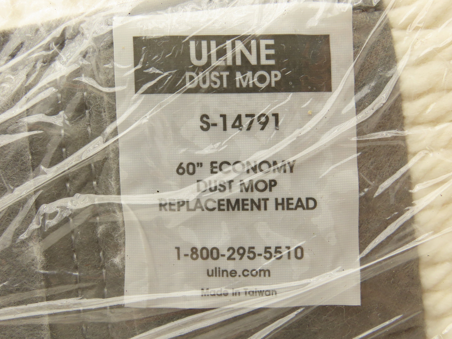 Uline S-14791 Industrial Economy Dust Mop Replacement Head - 60" Lot of 10