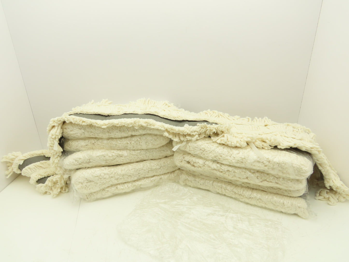 Uline S-14791 Industrial Economy Dust Mop Replacement Head - 60" Lot of 10