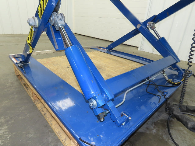 Vestil EHU-2 U-Shape Electric Scissor Lift Table 2000LB 56x53" 115V 1Ph 30" H