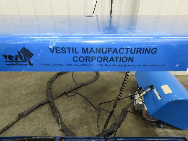 Vestil EHU-2 U-Shape Electric Scissor Lift Table 2000LB 56x53" 115V 1Ph 30" H