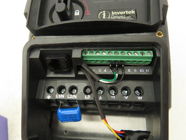 Intertek ODE-3-110043-101Y Optidrive E3 VFD 1HP 4.3A 115 1PH/3PH Variable Drive