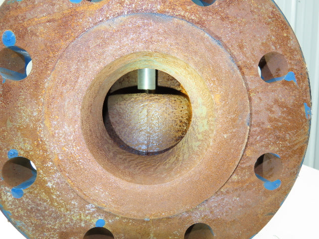 Atwood Morrill 3-Way Globe Valve 4" Flanged Limitorque Gear Operator Pull Chain