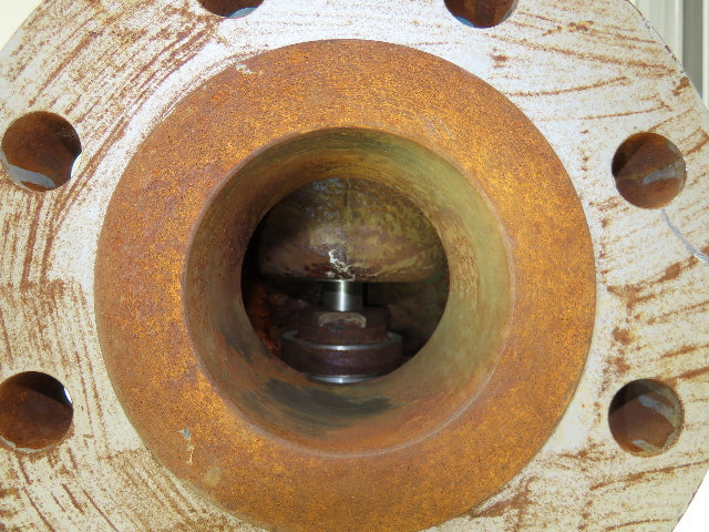 Atwood Morrill 3-Way Globe Valve 4" Flanged Limitorque Gear Operator Pull Chain