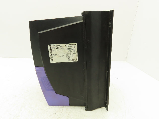 Intertek ODE-3-110043-101Y Optidrive E3 VFD 1HP 4.3A 115 1PH/3PH Variable Drive