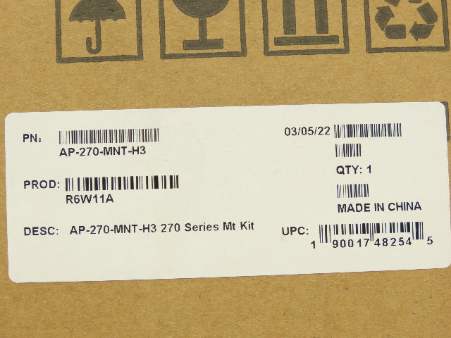 Hewlett Packard R6W11A R6W11A Ap-270-mnt-h3 270 Series Access Pt Outdoor Mt Kit
