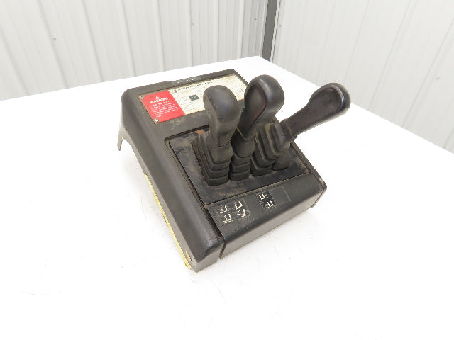 Hyster E50XM-33 Electric Forklift Three Lever Control Unit Lift Tilt Shift