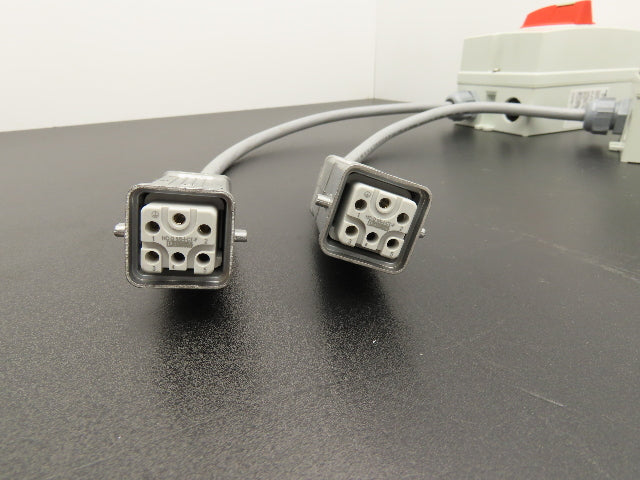 Square D MD3304X Enclosed Manual Motor Disconnect Switch 30A 600VAC Lot of 2