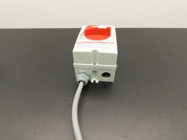 Square D MD3304X Enclosed Manual Motor Disconnect Switch 30A 600VAC Lot of 2