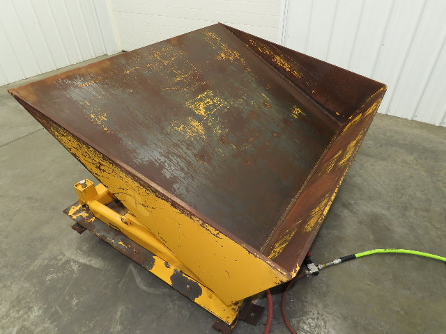 Econo Lift Pneumatic Tilt Table Tote Tipper 8000lbs 30° Degree 55 x 44" Top