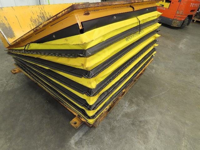 Econo Lift Pneumatic Tilt Table Tote Tipper 8000lbs 28° Degree 55 x 44" Top