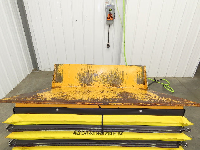 Econo Lift Pneumatic Tilt Table Tote Tipper 8000lbs 28° Degree 55 x 44" Top