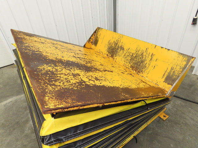 Econo Lift Pneumatic Tilt Table Tote Tipper 8000lbs 28° Degree 55 x 44" Top