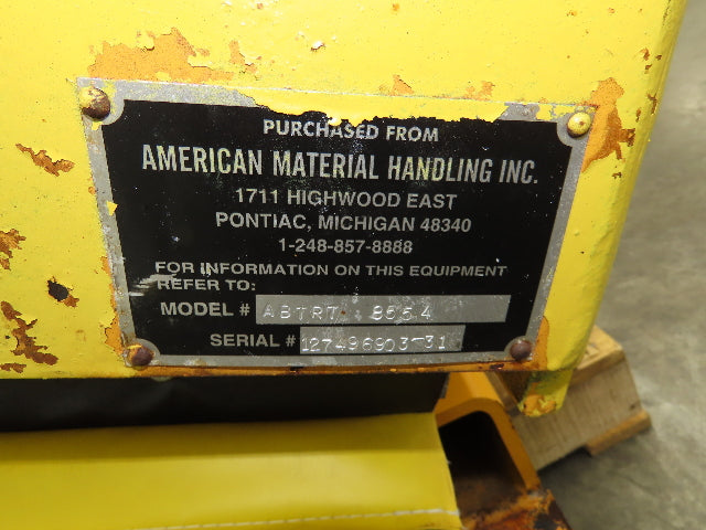 Econo Lift Pneumatic Tilt Table Tote Tipper 8000lbs 30° Degree 55 x 44" Top