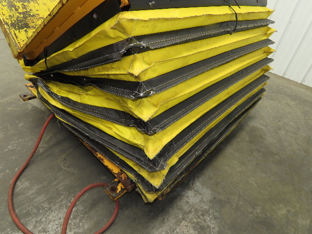 Econo Lift Pneumatic Tilt Table Tote Tipper 8000lbs 30° Degree 55 x 44" Top