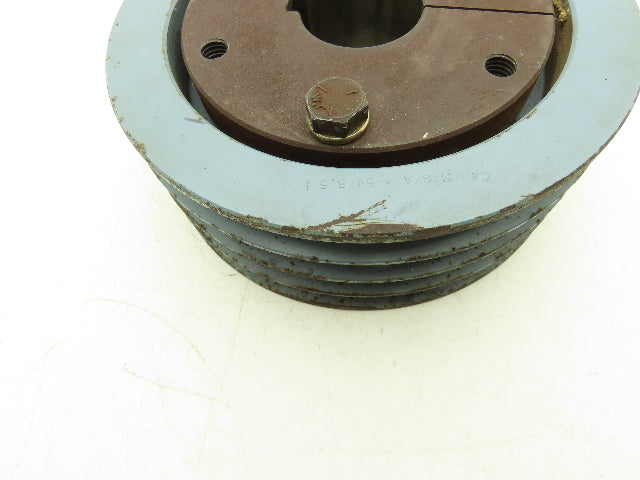 Maska 4-5V 8.5E 4-Groove Pulley Sheave 5V V-Belt QD E Bushed 2" Bore 8.5" OD
