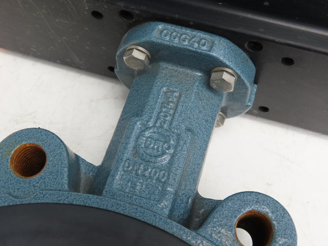 Ebro Z014-A DN200 8" Butterfly Valve & Pneumatic Spring Actuator EB10.1 sys 60