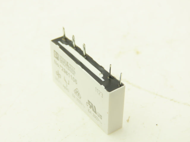 Phoenix Contact 2961105 Terminal Block Relay PLC-RPT-24DC/21 6A-250V Lot Of 5