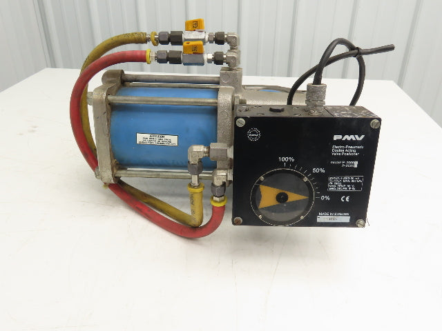 Jamesbury 6" Wafer Sphere Lugged Butterfly Valve w/Pneumatic Actuator ST-200B