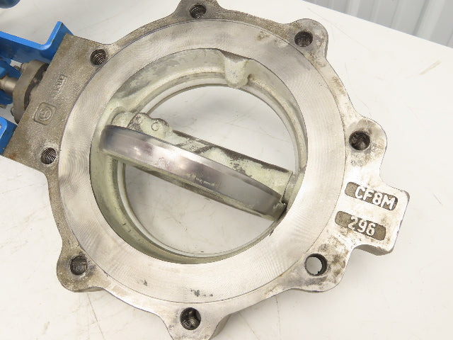 Jamesbury 316SS 8" Wafer Sphere Lugged Butterfly Valve w/Pneumatic Actuator QP3C