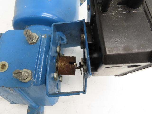 Jamesbury 316SS 8" Wafer Sphere Lugged Butterfly Valve w/Pneumatic Actuator QP3C