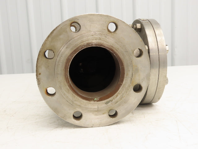 WM E Williams SW-CH S151F6316 Swing Check Valve 4" Flanged Class 150 Stainless