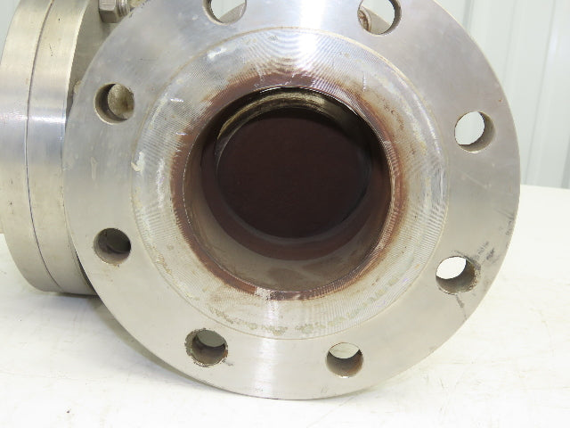 WM E Williams SW-CH S151F6316 Swing Check Valve 4" Flanged Class 150 Stainless