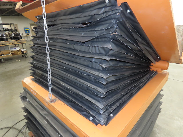 Airfloat Pneumatic Lift Tilt Table Tote Tipper 6000lbs 30° Degree 55x50" Top