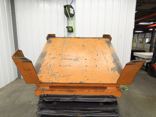 Airfloat Pneumatic Lift Tilt Table Tote Tipper 6000lbs 30° Degree 55x50" Top