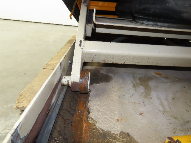 Airfloat Pneumatic Scissor Lift Table 4000lb 42x84" Top 24" Lift 35.5" Height