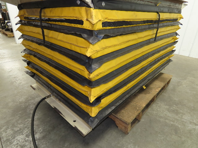 Airfloat Pneumatic Scissor Lift Table 4000lb 42x84" Top 24" Lift 35.5" Height