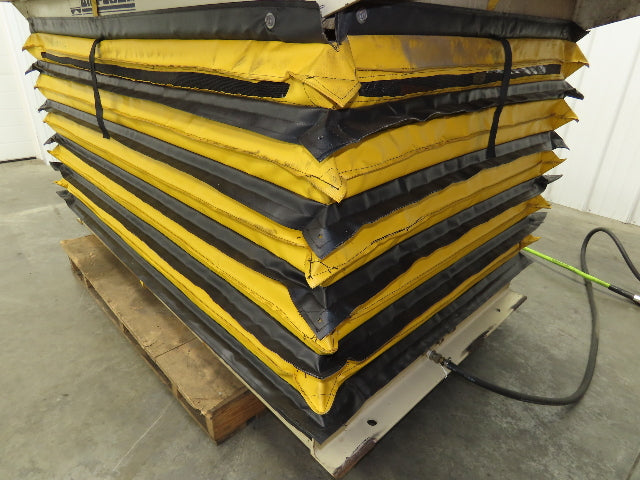 Airfloat Pneumatic Scissor Lift Table 4000lb 42x84" Top 24" Lift 35.5" Height