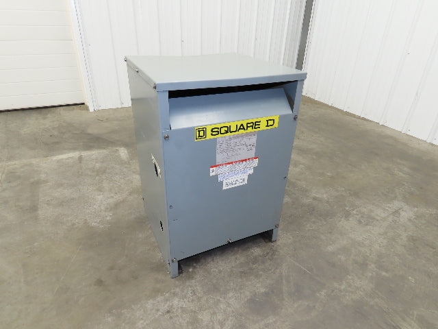 Square D EE45T151HCT Power Transformer 45kva 3Ph HV 480Y/277 LV 240V