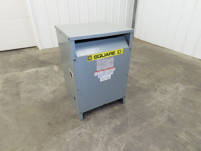 Square D EE45T151HCT Power Transformer 45kva 3Ph HV 480Y/277 LV 240V