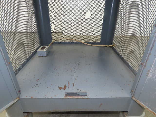 1" Aluminum Top Machine Mounting Base Welding Table 30"x30"x 37"H Cabinet