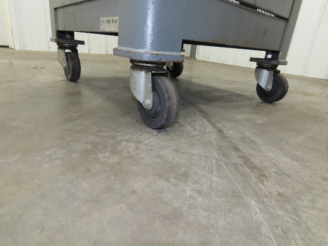 1" Aluminum Top Machine Mounting Base Welding Table 30"x30"x 37"H Cabinet