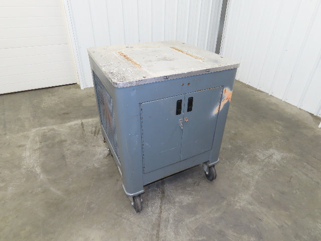 1" Aluminum Top Machine Mounting Base Welding Table 30"x30"x 37"H Cabinet