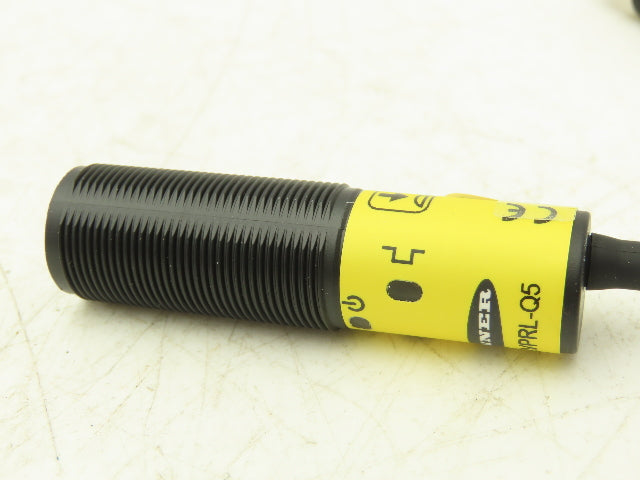 Banner S18-2VPRL-Q5 Photoeye Sensor Receiver 18mm 10-30VDC