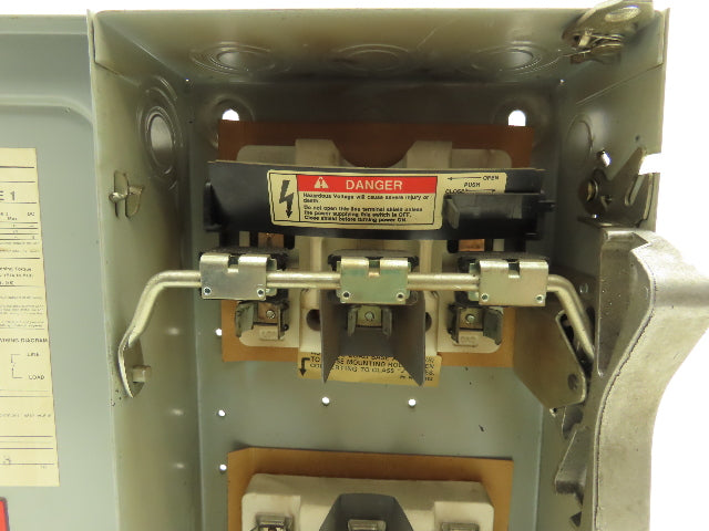 Siemens F351 ITE Enclosed Disconnect Switch Vacu-break 600VAC 30A 3Ph Lot of 2