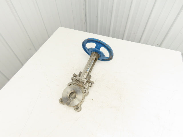 Velan L10-0320C-13BL 3" Stainless Knife Gate Valve Lug Style 316SS Rising Stem