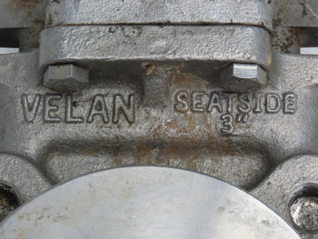 Velan L10-0320C-13BL 3" Stainless Knife Gate Valve Lug Style 316SS Rising Stem