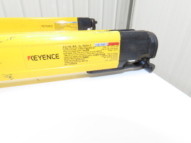 Keyence GL-R60H Safety Light Curtain Transmitter & Receiver Set 25mm 1180mm 15m