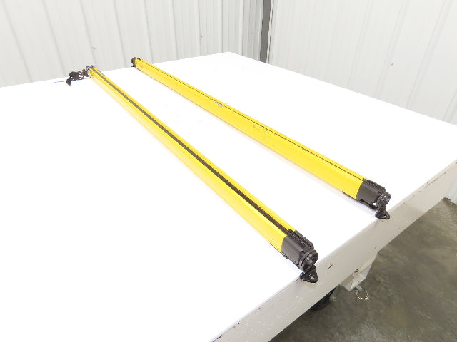 Keyence GL-R60H Safety Light Curtain Transmitter & Receiver Set 25mm 1180mm 15m
