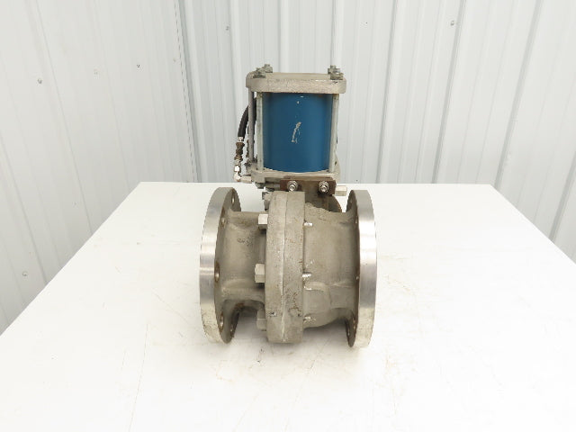 Jamesbury 5152W-31-3600TS 6" Stainless Ball Valve w/Pneumatic Actuator ST-400B