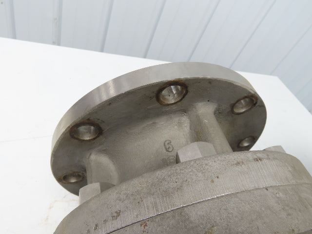Jamesbury 5152W-31-3600TS 6" Stainless Ball Valve w/Pneumatic Actuator ST-400B