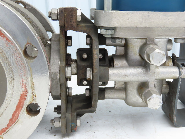 Jamesbury 5152W-31-3600TS 6" Stainless Ball Valve w/Pneumatic Actuator ST-400B